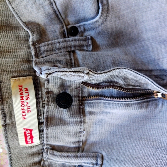 Levi's Performance 511 Slim Jeans. Size 14 Reg 27 - Picture 5 of 7